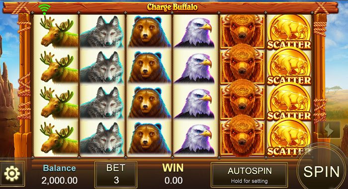 jili slot game Charge Buffalo review