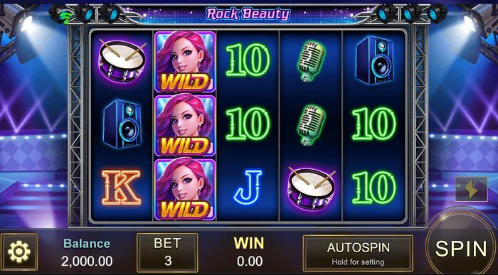 JILI slot game Rock Beauty  slot