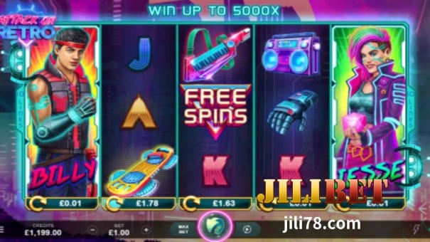 Slot Game Review ng:Attack on Retro 2 JILIBET Online-Slot1