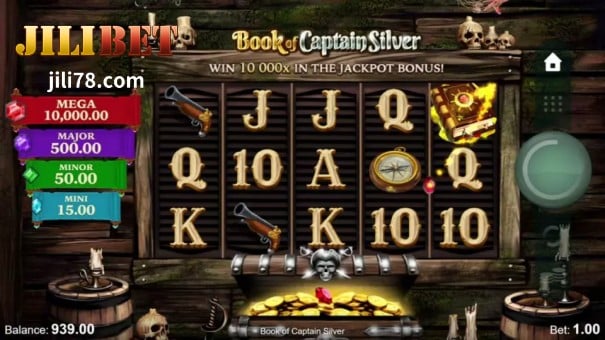 Slot Game Review ng :Book of Captain Silve 2 JILIBET Online-Slot1