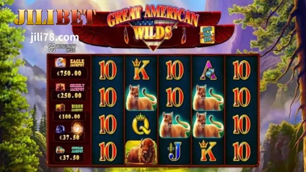 Slot Game Review ng:Great American Wilds 2 JILIBET Online-Slot1