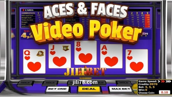 Ang pinagkaiba ng Aces at Faces video poker sa ibang mga laro ay isa itong larong nag-iisang manlalaro