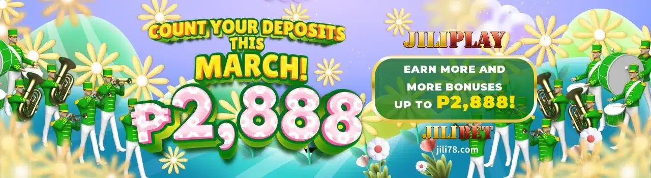 JILIBET March Deposit Count Bonus 1 JILIBET March Deposit Count Bonus