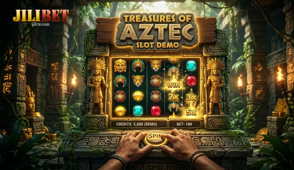 Tuklasin ang Kayamanan sa Treasures of Aztec Slot Demo sa JILIBET