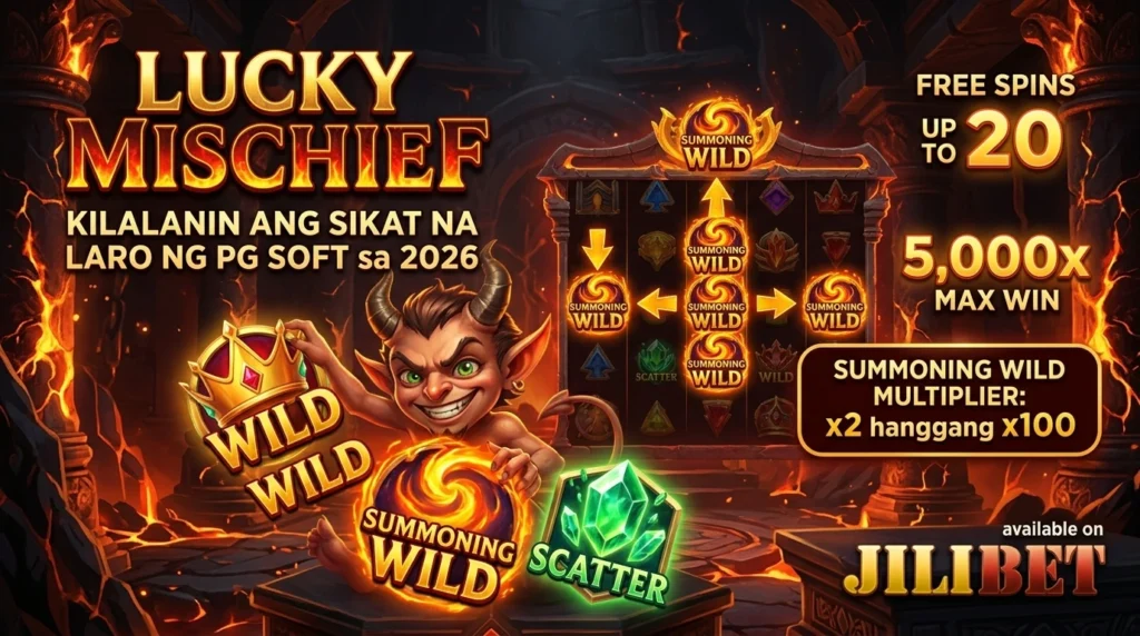 Kilalanin Ang Lucky Mischief Sikat na Laro ng PG Soft sa 2026